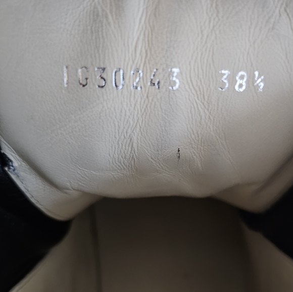 Chanel Black/Grey CC Double Zip Accent High Top Sneakers - Picture 5 of 5